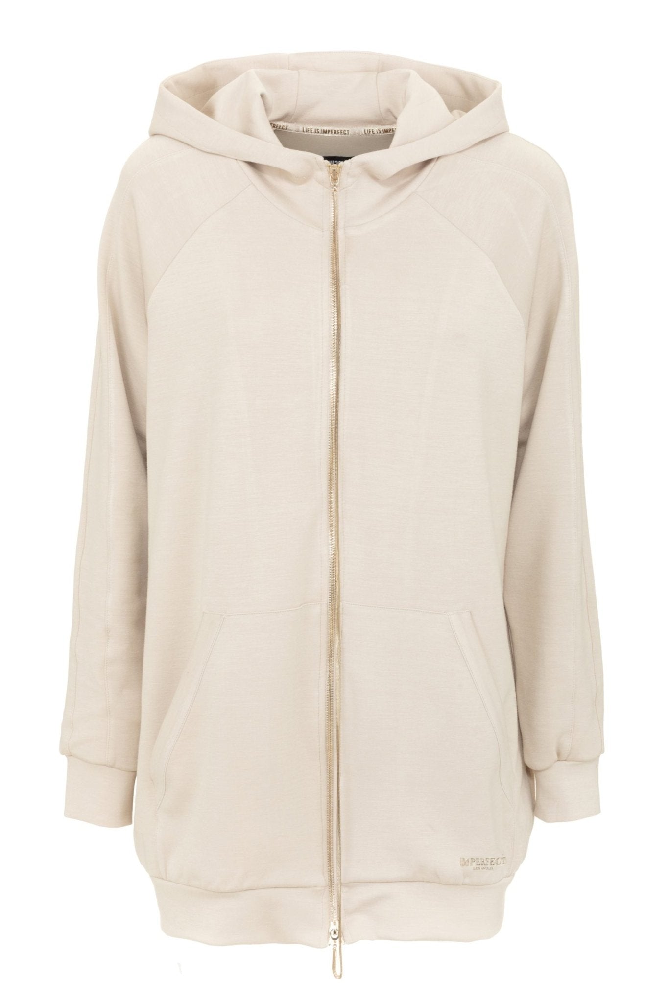 Imperfect Beige Polyester Sweater - Fizigo