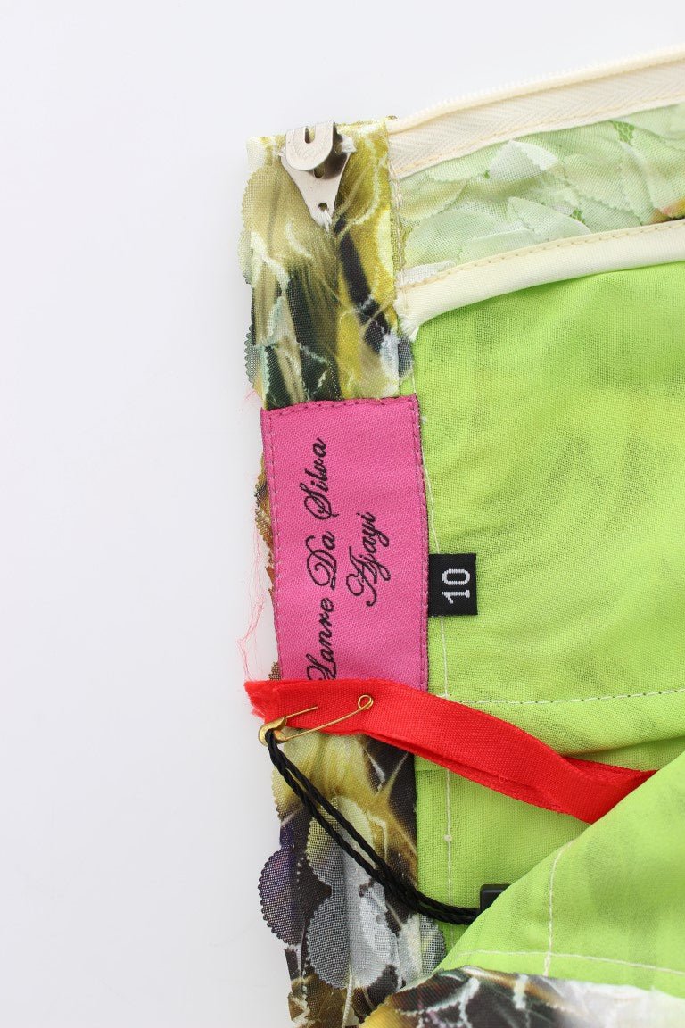 Lanre Da Silva Ajayi Multicolor Organza Pencil Skirt - Fizigo