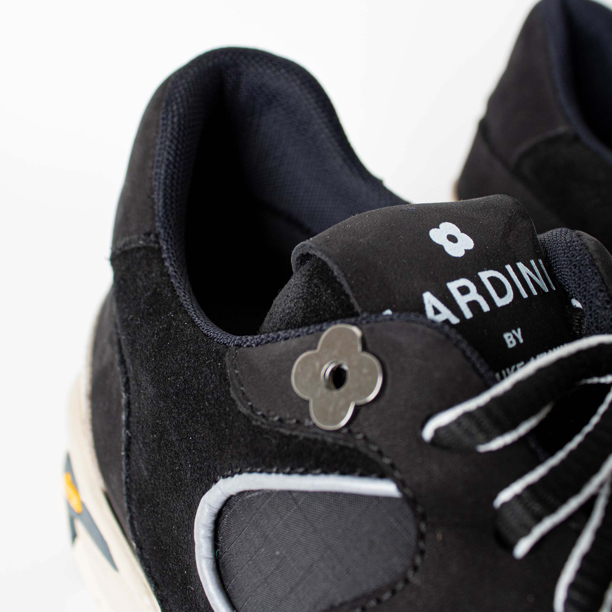 Lardini Black suede Sneakers - Fizigo