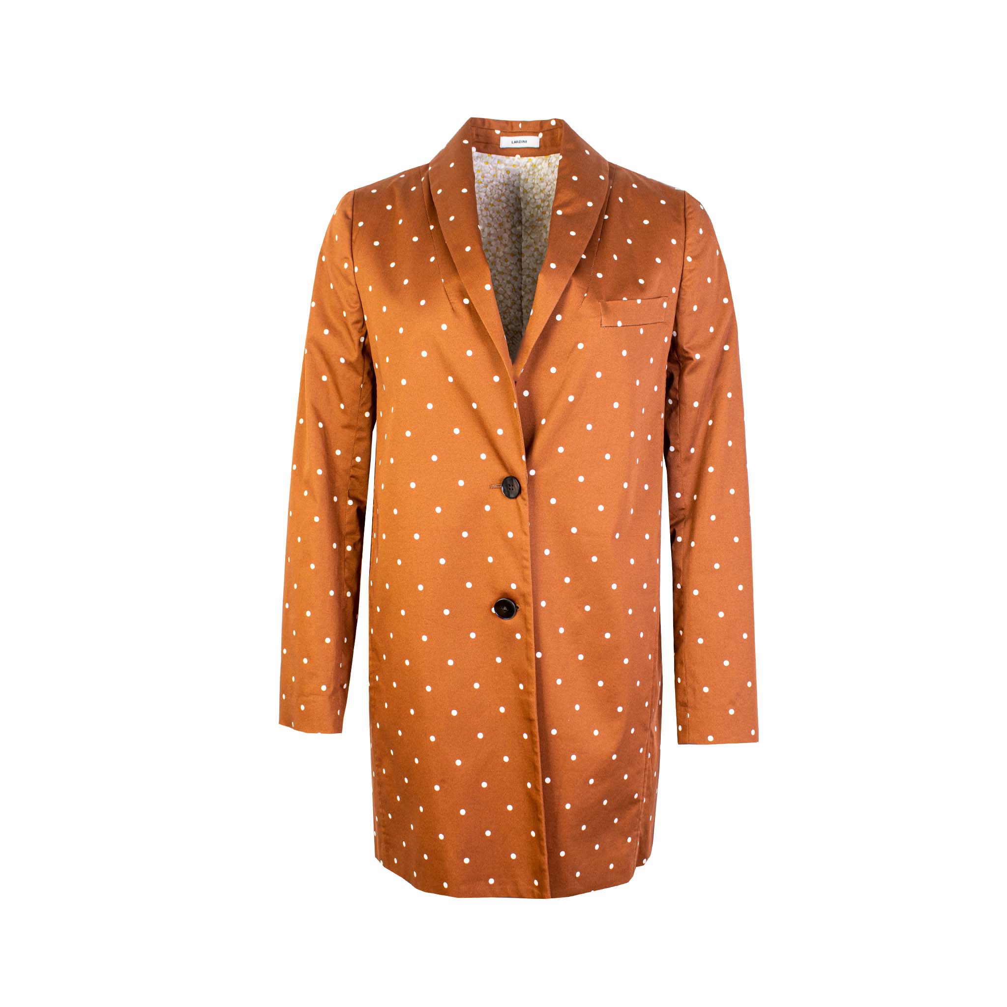Lardini Brown Light Coat - Fizigo