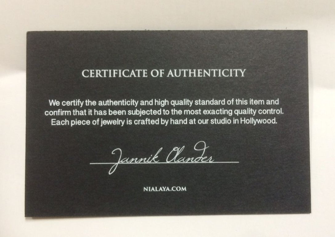 Nialaya Gold Crest 925 Sterling Silver Ring - Fizigo