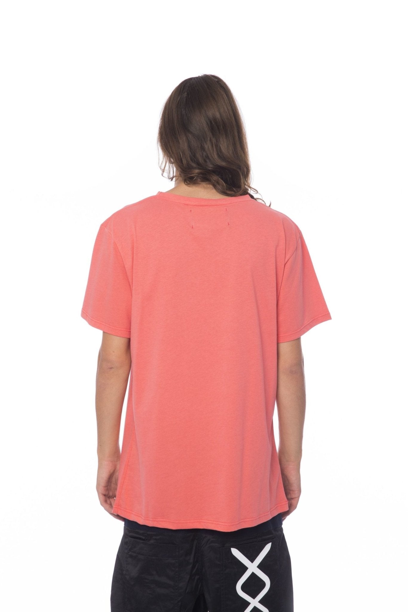 Nicolo Tonetto Pink Cotton T-Shirt - Fizigo