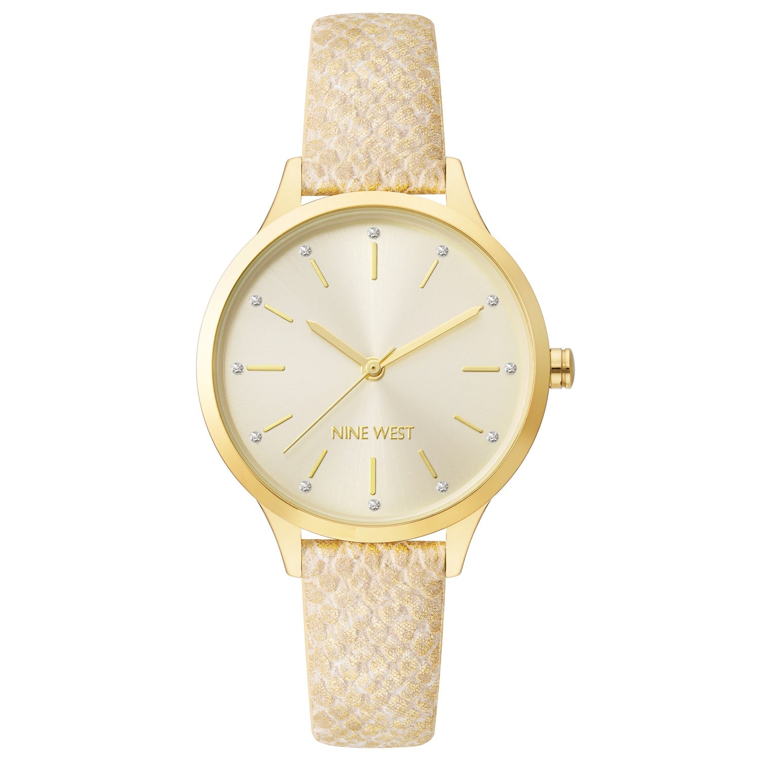 Nine West Gold Watches for Woman - Fizigo