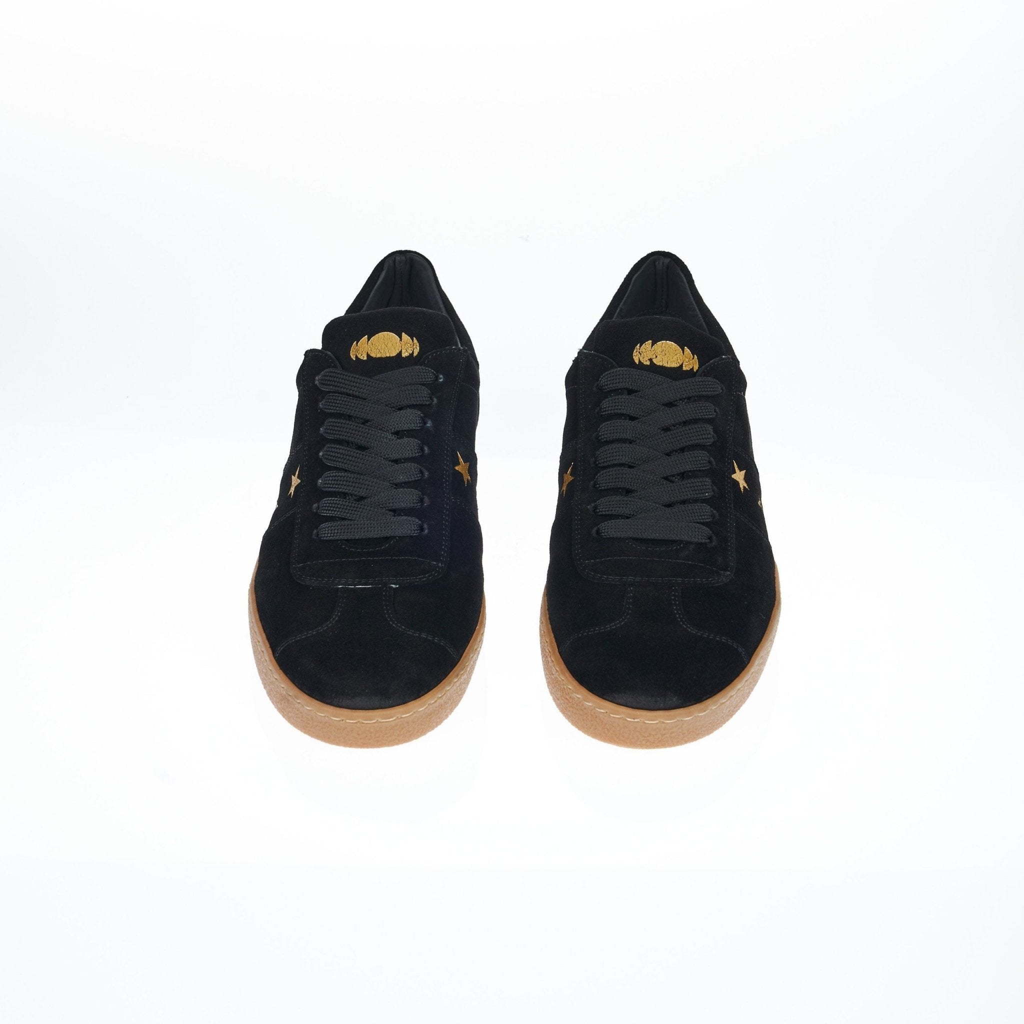 Pantofola D'Oro Black Leather Sneaker - Fizigo