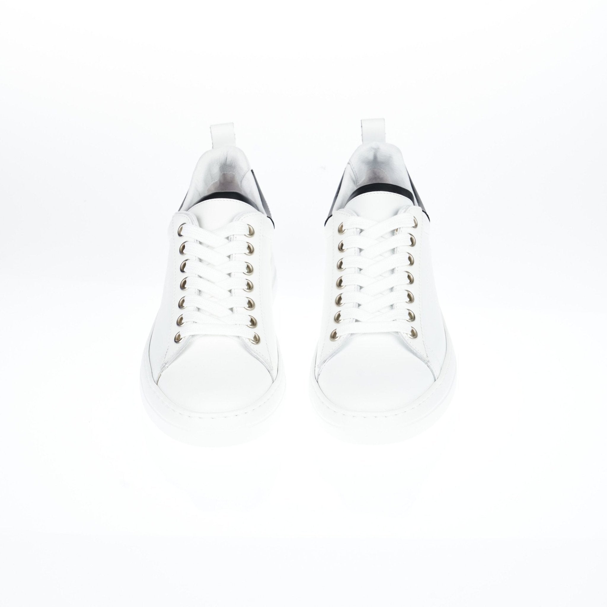 Pantofola D'Oro White Leather Sneaker - Fizigo