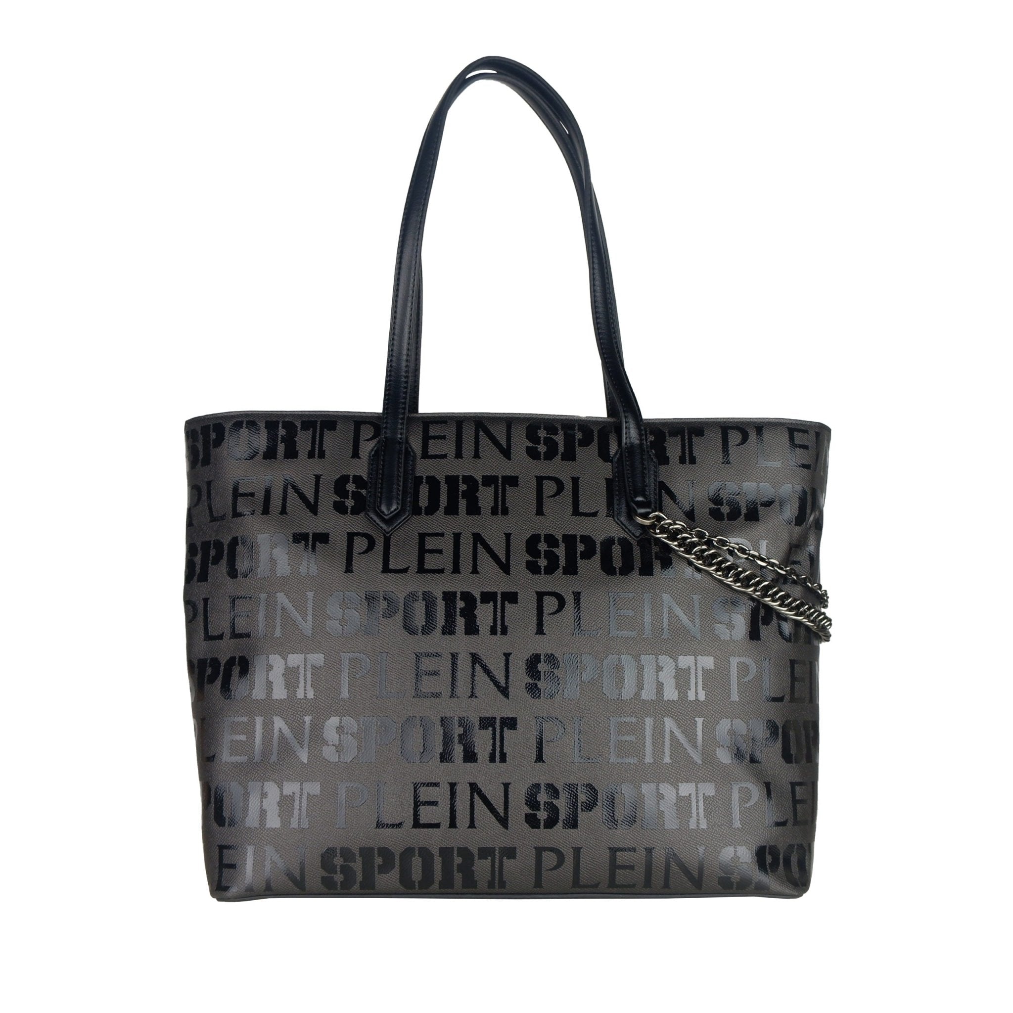 Plein Sport Black Polyester Shoulder Bag - Fizigo