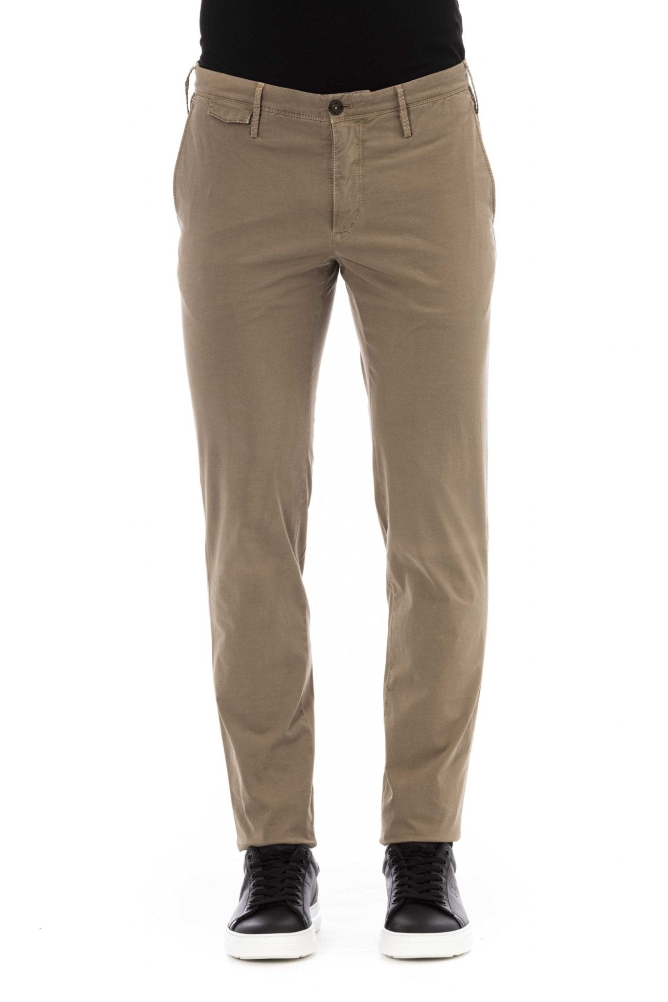 PT Torino Beige Cotton Jeans & Pant - Fizigo