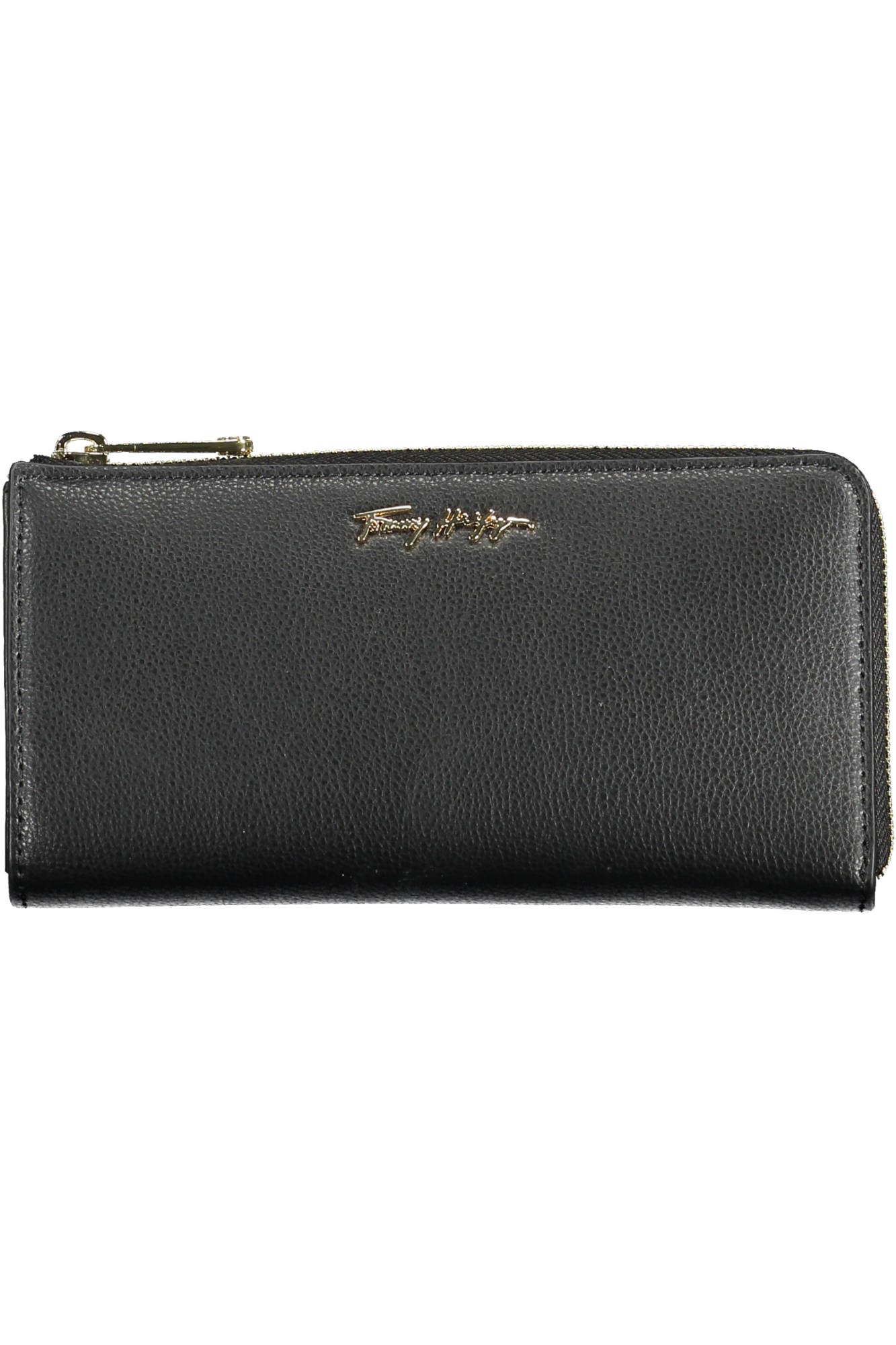 Tommy Hilfiger Black Polyurethane Wallet$1 - Fizigo