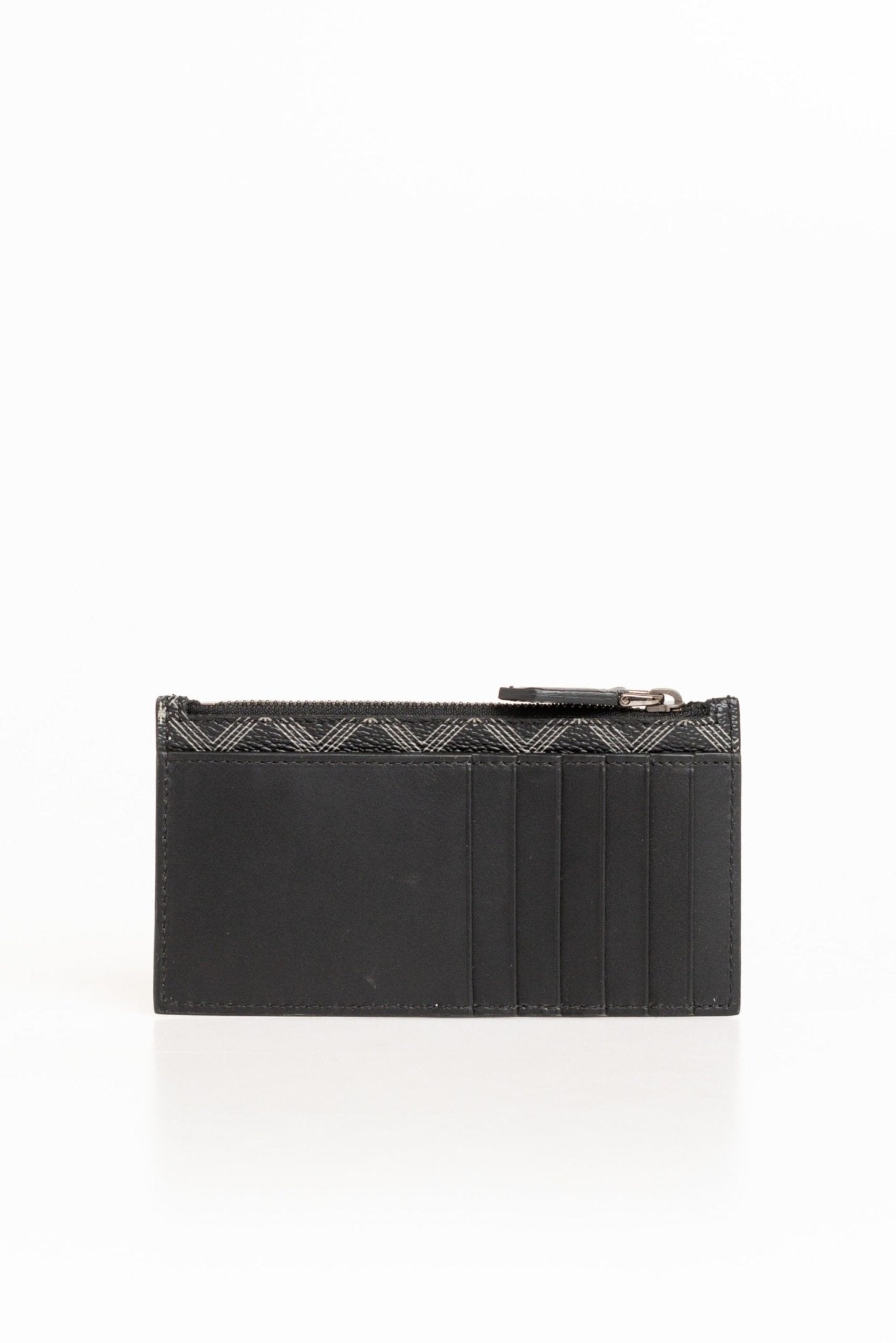 Trussardi Black Pvc Wallet - Fizigo