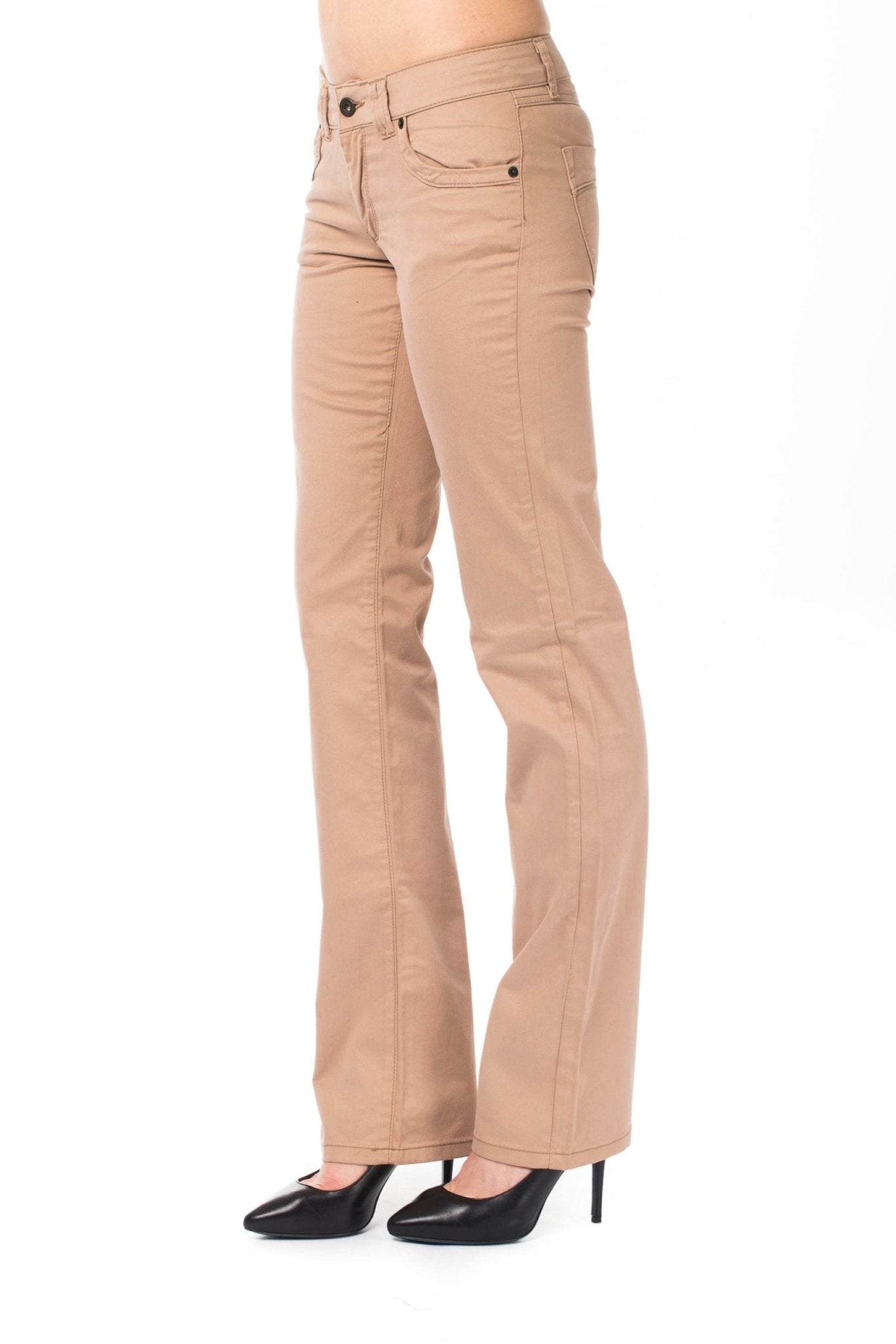 Ungaro Fever Beige Cotton Jeans & Pant - Fizigo