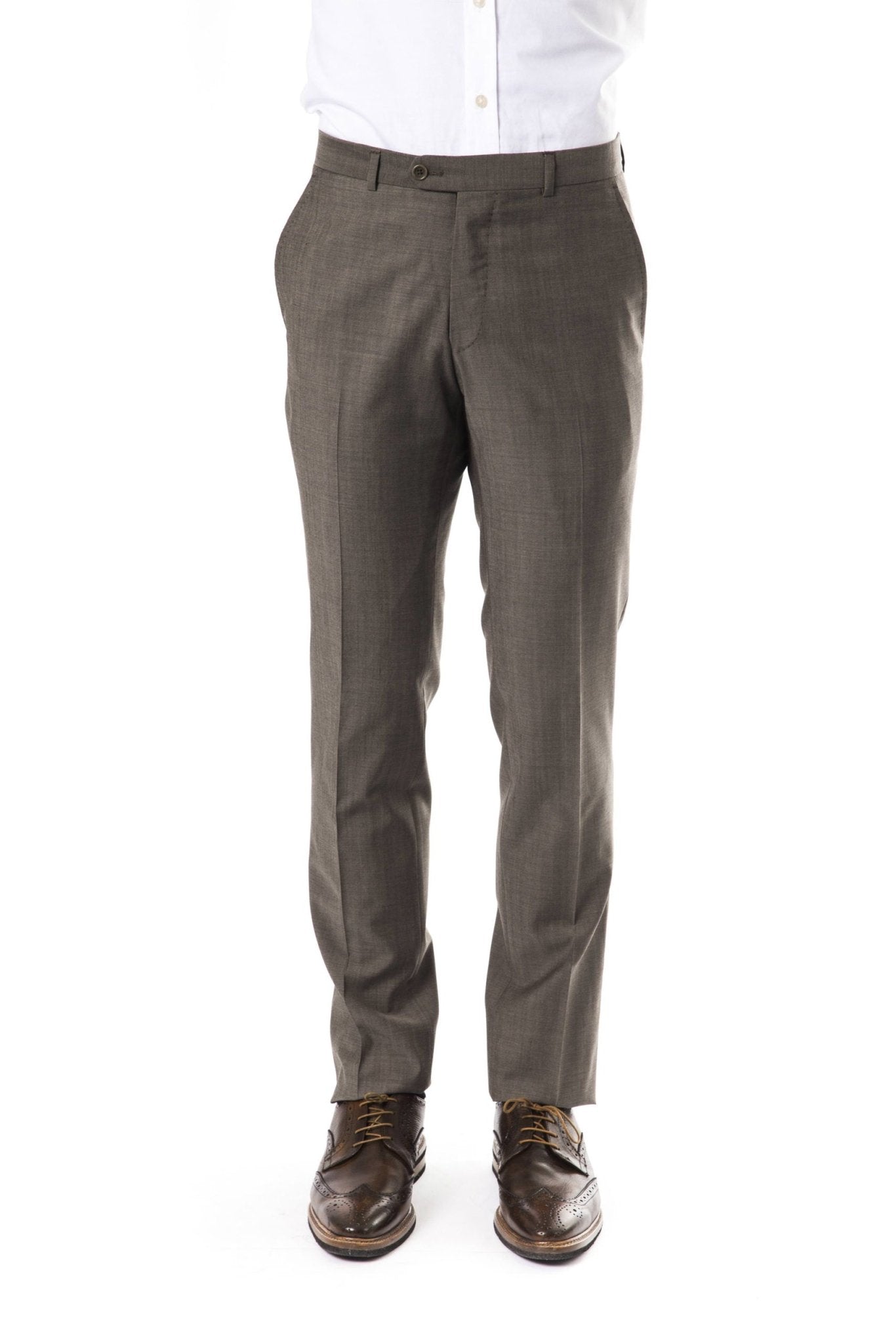 Uominitaliani Gray Wool Jeans & Pant - Fizigo