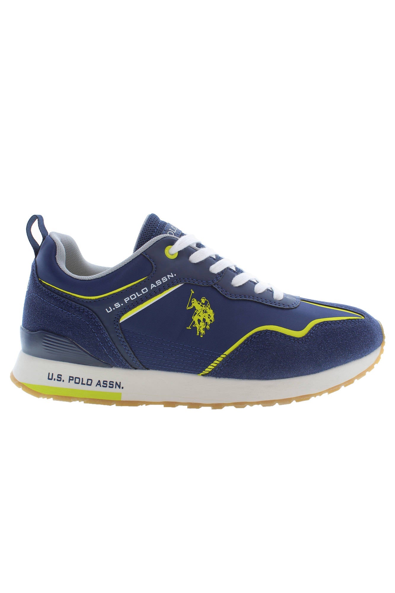 U.S. POLO ASSN. Blue Polyester Sneaker - Fizigo