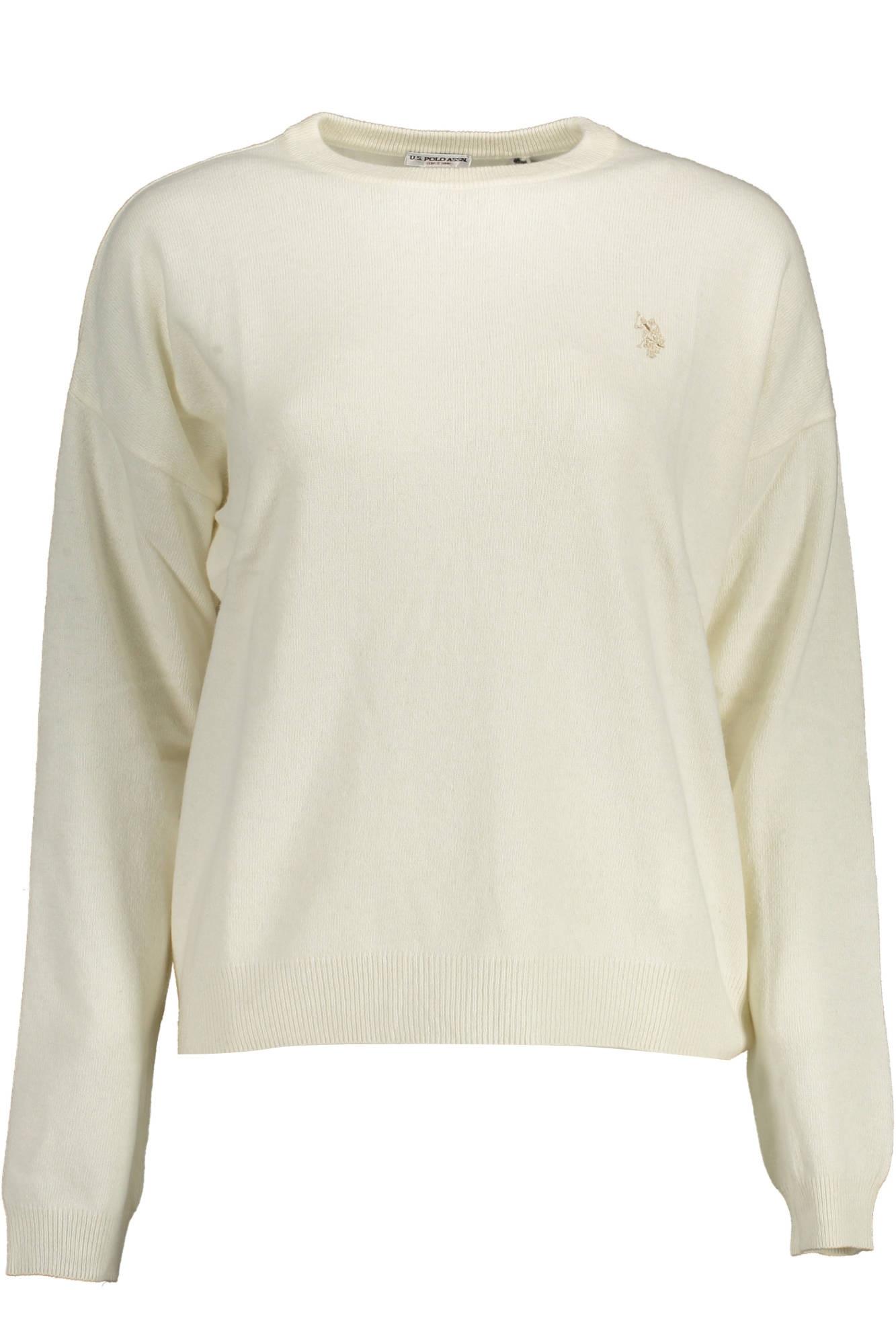 U.S. POLO ASSN. White Wool Sweater - Fizigo