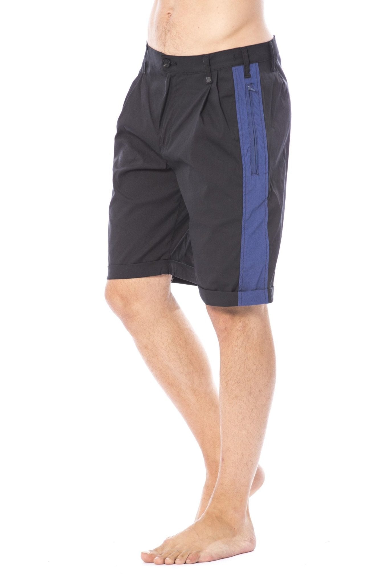 Verri Black Cotton Short - Fizigo